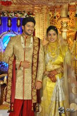 Music Director Koti Son Rajeev Wedding Reception Photos